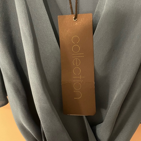 Collection teal wrap dress in size 12 - Picture 5 of 10